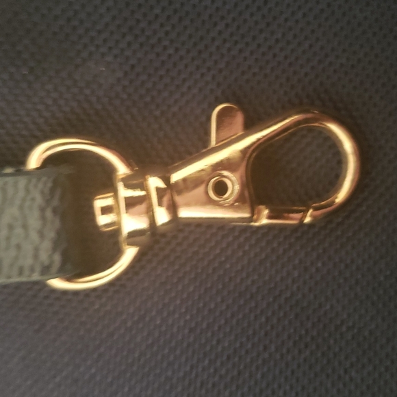 C. Wonder tote bag in green and navy - Picture 3 of 4